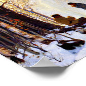 Clarence Gagnon - Lonely Village Poster (Ecke)