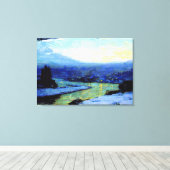 Clarence Gagnon painting, Twilight, 1913 Leinwanddruck (Insitu (Holzboden))