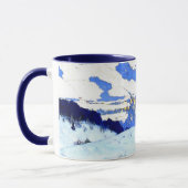 Clarence Gagnon - Twilight, Baie Saint Paul, Tasse (Links)