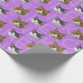 Clarence+Neko Wrapping Paper Geschenkpapier (Ecke)