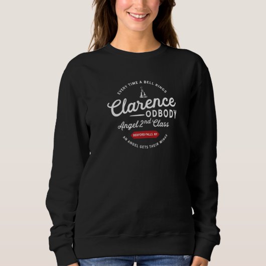 Clarence Odbody Angel Second Class Classic Sweatshirt (Vorderseite)