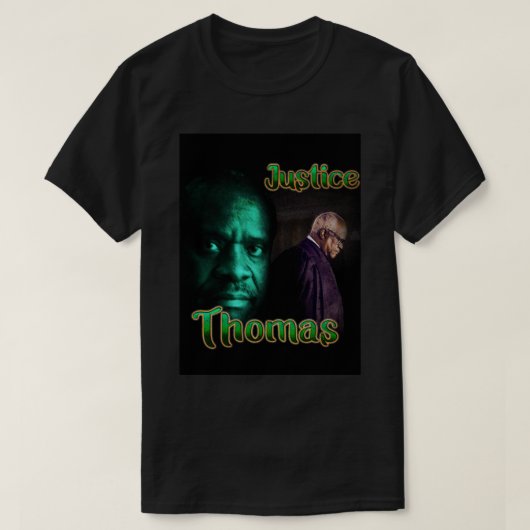 Clarence Thomas 90s Graphic T-Shirt Classic T - Sh (Design vorne)