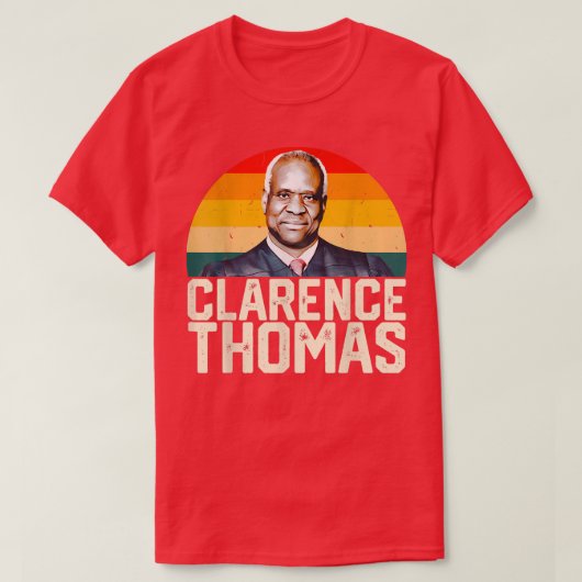 Clarence Thomas Supreme Court Justices Scotus Funn T-Shirt (Design vorne)