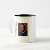 Clarence Thomas Zweifarbige Tasse (Vorderseite Links)