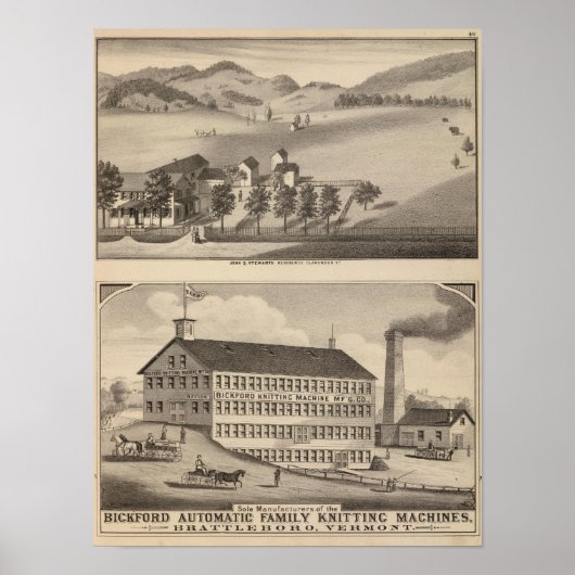 Clarendon Bickford Knetmaschine Poster (Vorne)