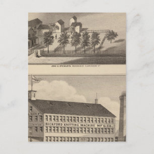 Clarendon Bickford Knetmaschine Postkarte