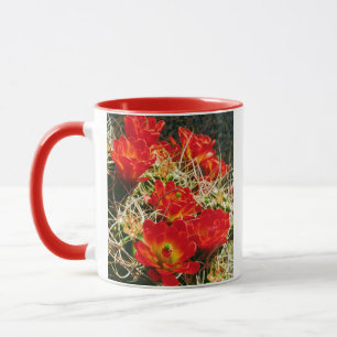 Claret Cup Kaktus Wildblumen Tasse