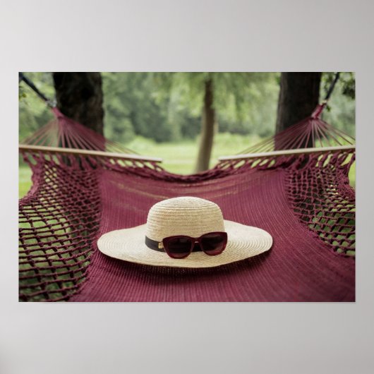 Claret Hammock Yard Digital Foto Poster (Vorne)