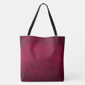 Claret Solid Schlicht Tasche (Rückseite)
