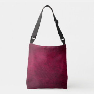 Claret Solid Schlicht Tragetaschen Mit Langen Trägern