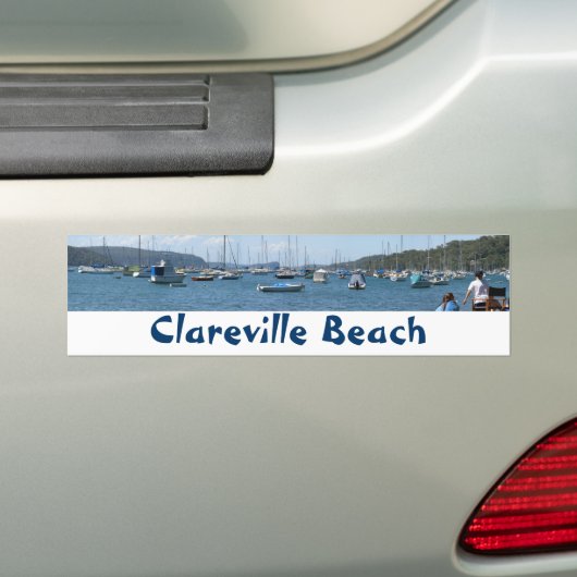 Clareville Strand Autoaufkleber (Auf Auto)