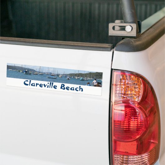 Clareville Strand Autoaufkleber (Auf Lkw)