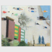 Clarice Beckett Sandringham Beach Geschenkpapier (Flach)