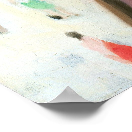 Clarice Beckett Sandringham Beach Poster (Ecke)