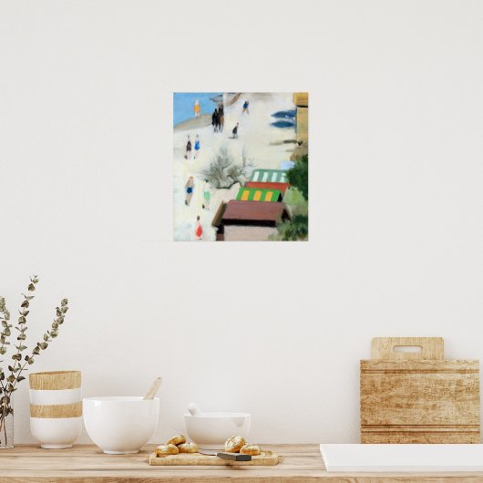 Clarice Beckett Sandringham Beach Poster (Küche)