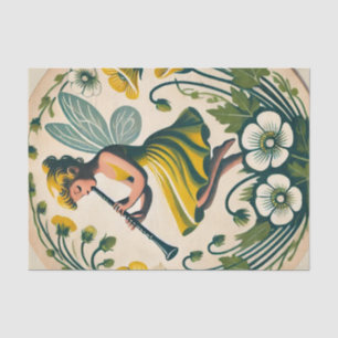 Clarinet Band Class Fairy Seidenpapier