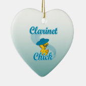 Clarinet Chick #3 Keramikornament (Rechts)