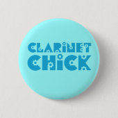 Clarinet Chick Button (Vorderseite)