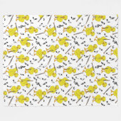 Clarinet Chick Clarinets Musiknotens Fleece Leere (Vorderseite (Horizontal))