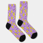 Clarinet Chick Clarinets Musiknotens Socken (Rechts)