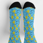 Clarinet Chick Clarinets Musiknotens Socken (Oben)