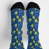 Clarinet Chick Clarinets Musiknotens Socken (Oben)