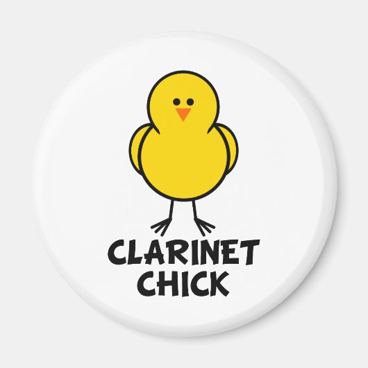 Clarinet Chick Magnet (Vorne)