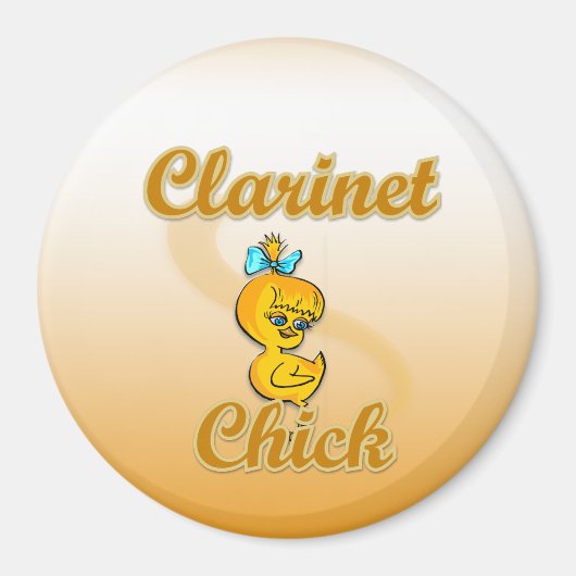 Clarinet Chick Magnet (Vorne)