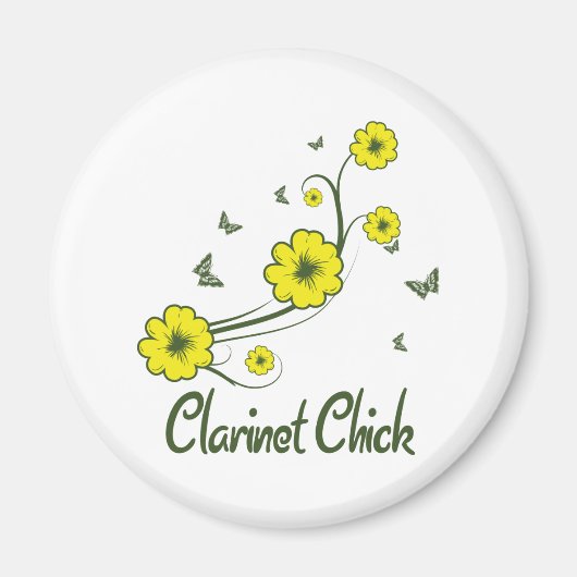 Clarinet Chick Magnet (Vorne)
