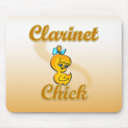 Clarinet Chick Mousepad (Vorne)