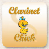 Clarinet Chick Untersetzer (Vorderseite)