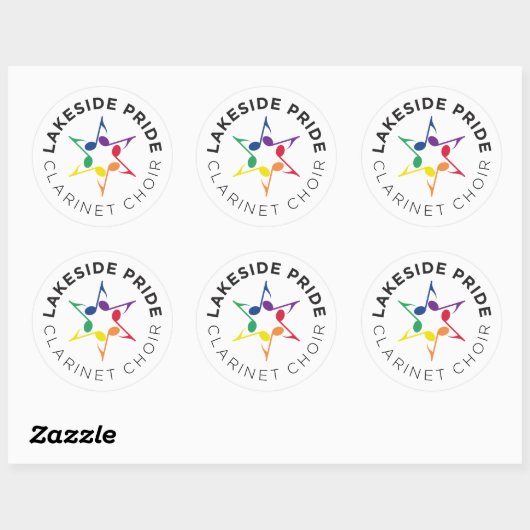 Clarinet Choir Sticker (Blatt)