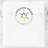 Clarinet Choir Sticker (Tasche)