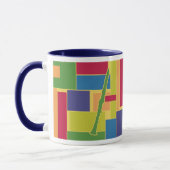 Clarinet Colorblocks Tasse (Links)