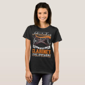 Clarinet Creative Decision Clarinetist T-Shirt (Vorne ganz)