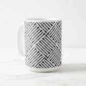 Clarinet Crosshatch Kaffeetasse (Vorderseite Links)