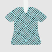 Clarinet Crosshatch Ornament (Rückseite)