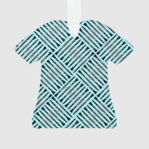 Clarinet Crosshatch Ornament