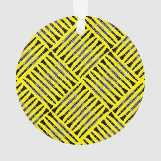 Clarinet Crosshatch Ornament