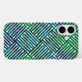 Clarinet Crosshatch Pattern Case-Mate iPhone Hülle (Rückseite (Horizontal))