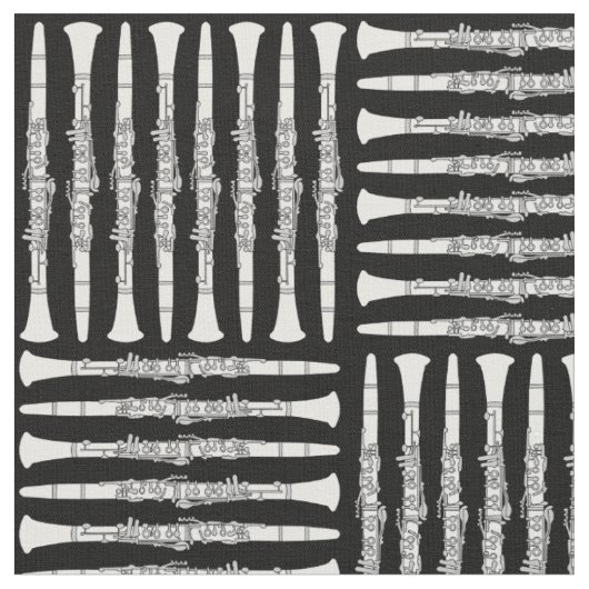 Clarinet Crosshatch Pattern Stoff (Nahaufnahme)