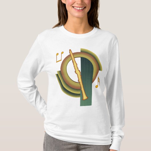 Clarinet-Deko T-Shirt (Vorderseite)
