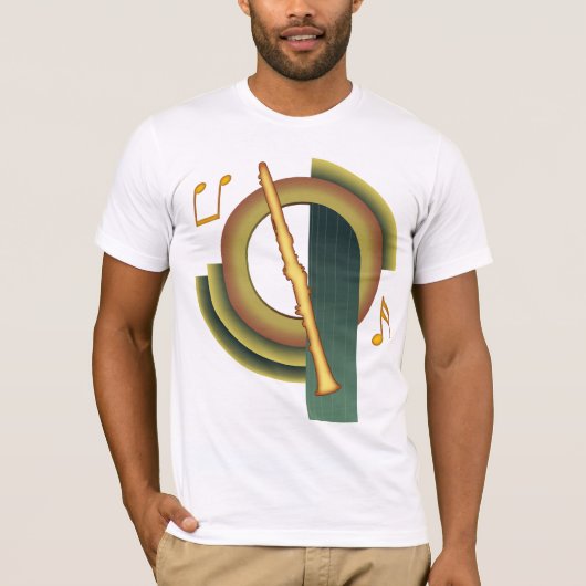 Clarinet-Deko T-Shirt (Vorderseite)