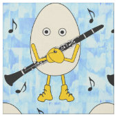 Clarinet Egghead Stoff (Nahaufnahme)