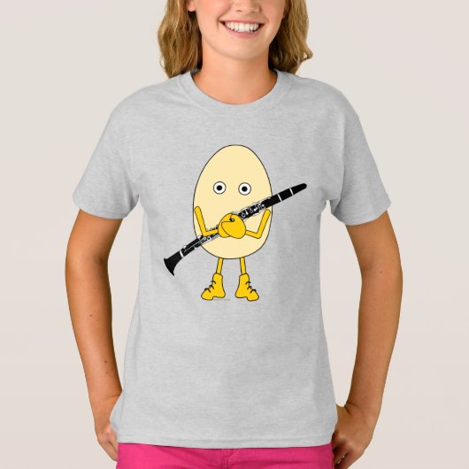 Clarinet Egghead T - Shirt (Vorderseite)
