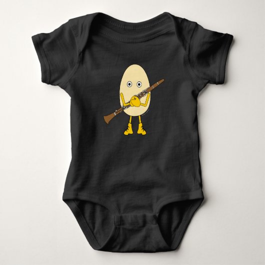 Clarinet Egghead T - Shirt (Vorderseite)