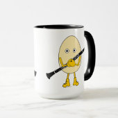 Clarinet Egghead Tasse (VorderseiteRechts)