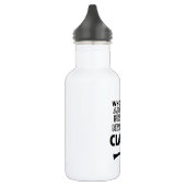 Clarinet Entwürfe Trinkflasche (Links)