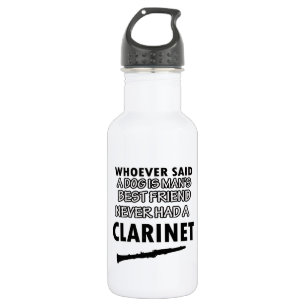 Clarinet Entwürfe Trinkflasche