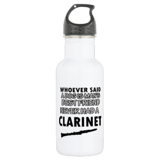 Clarinet Entwürfe Trinkflasche